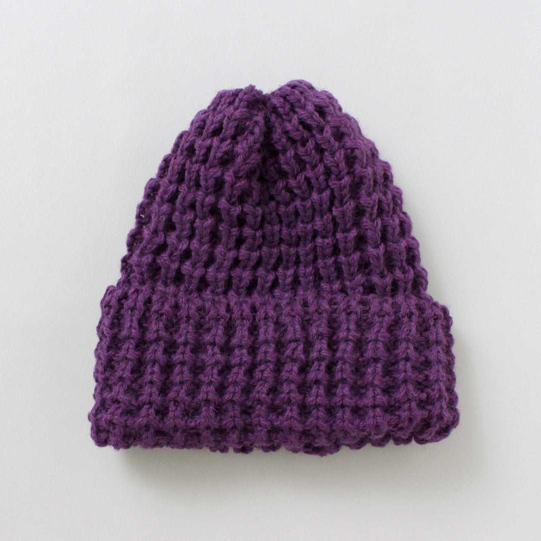 HIGHLAND 2000 / Bob Cap Tuck Stitch(羊駝毛 x 英國羊毛混合)