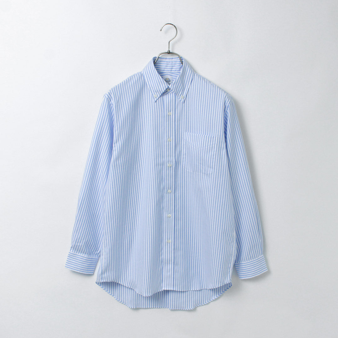 D.C.WHITE / Ivy 條紋鈕扣襯衫