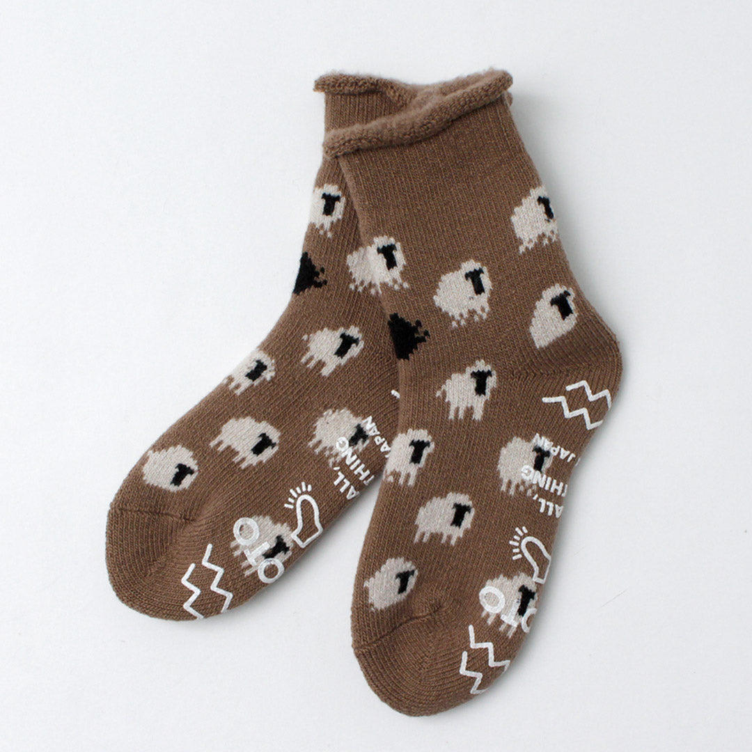ROTOTO / Sheep Pile Room Socks