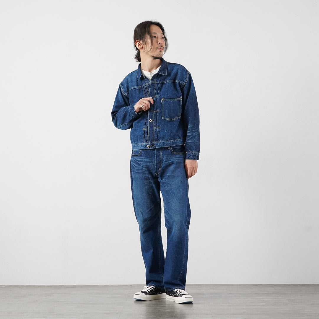 REMI RELIEF / 12oz WWll 모델 데님 재킷 블루