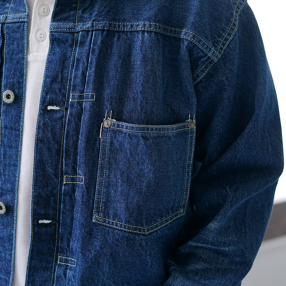 REMI RELIEF / 12oz WWll 모델 데님 재킷 블루