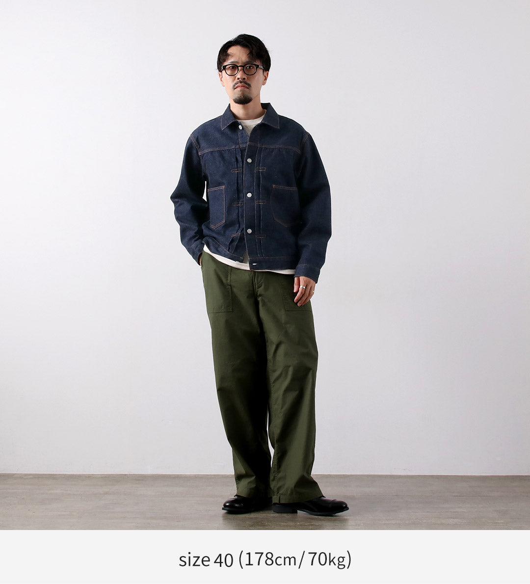 ORDINARY FITS / 2nd Type Denim Jacket One Wash