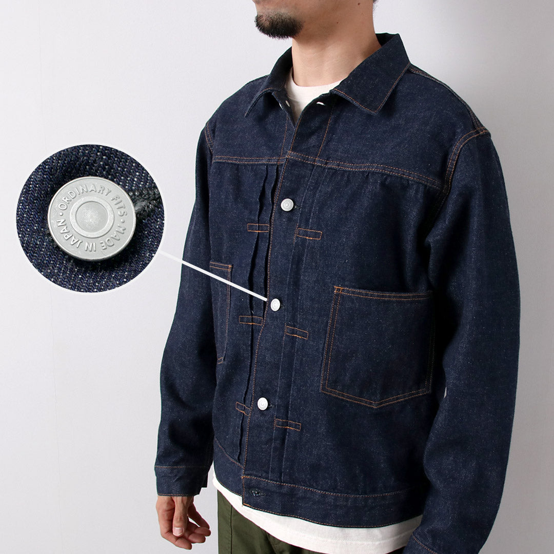 ORDINARY FITS / 2nd Type Denim Jacket One Wash