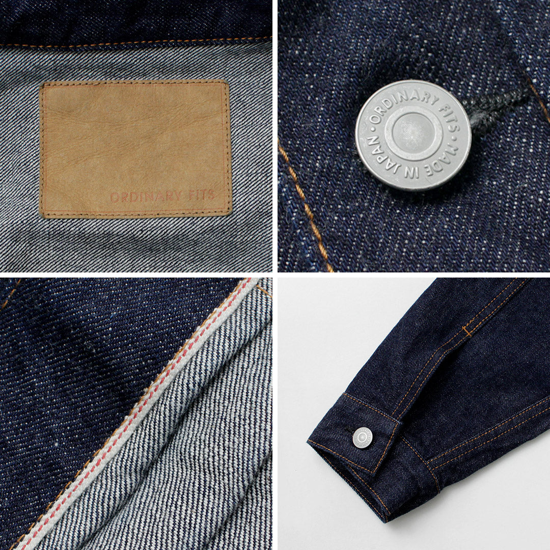 ORDINARY FITS / 2nd Type Denim Jacket One Wash