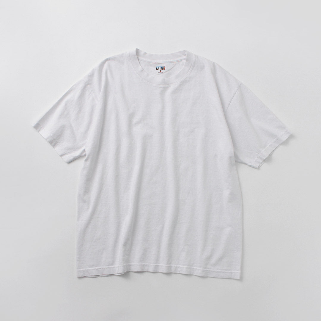 T-shirt d'équipage à mines / manches courtes