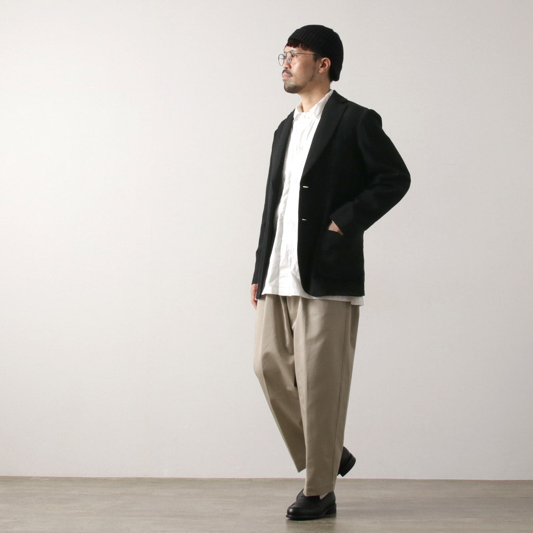 FUJITO / N.O.UN 2B 夾克羊毛嗶嘰
