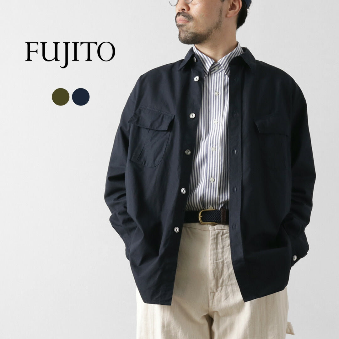 FUJITO / Chemise Fatigue Ripstop