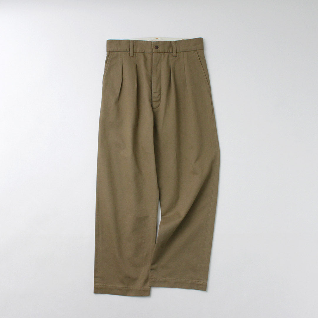FUJITO / Pantalón chino de 2 pliegues
