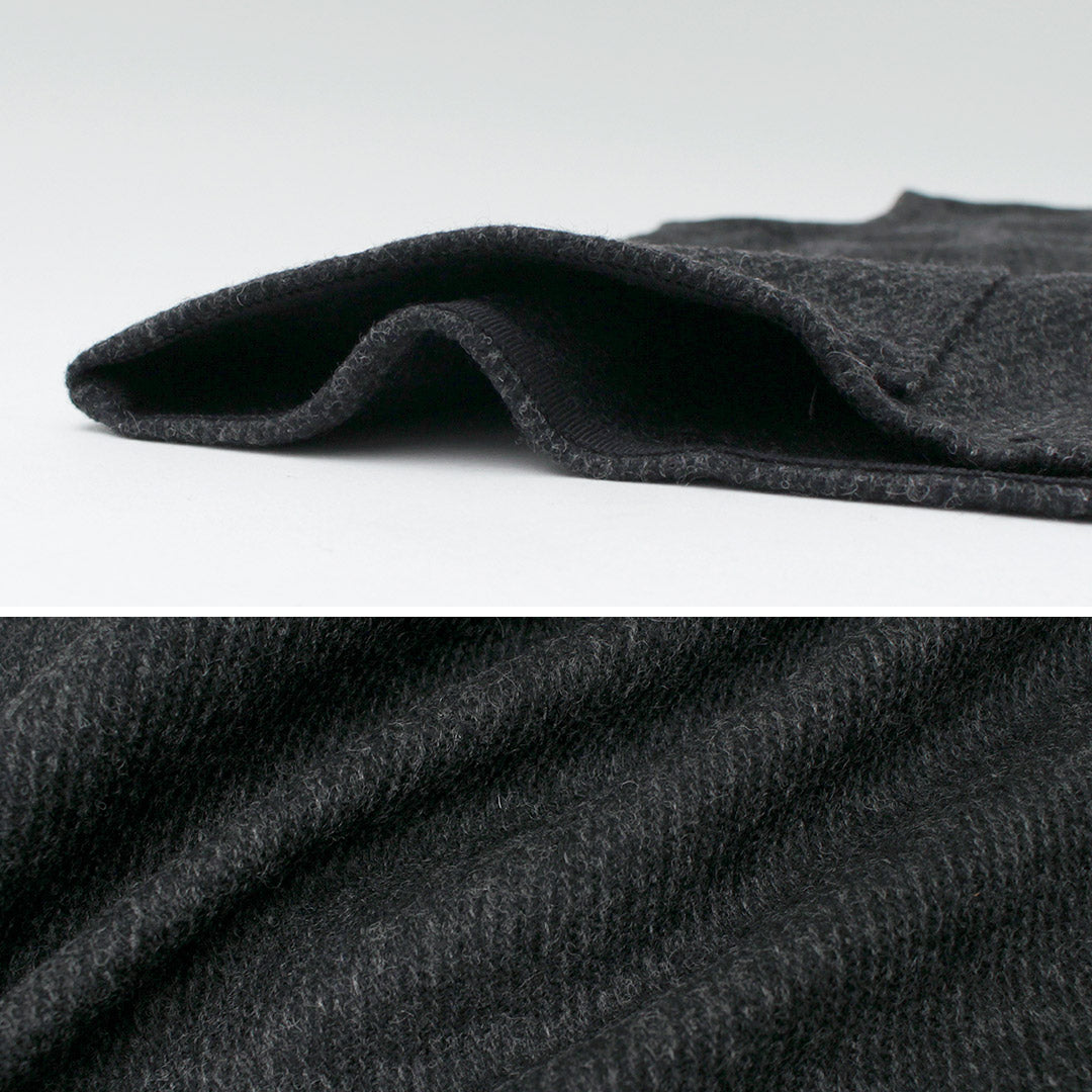 RE MADE IN TOKYO JAPAN / Gilet ras du cou Kersey en laine et cachemire