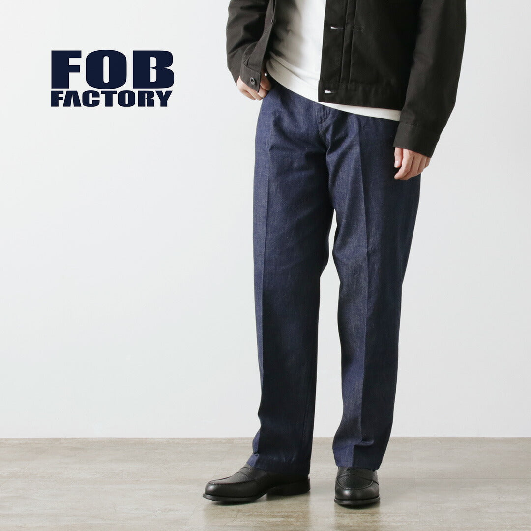 FOB FACTORY / Pantalon Frisco en jean F0531