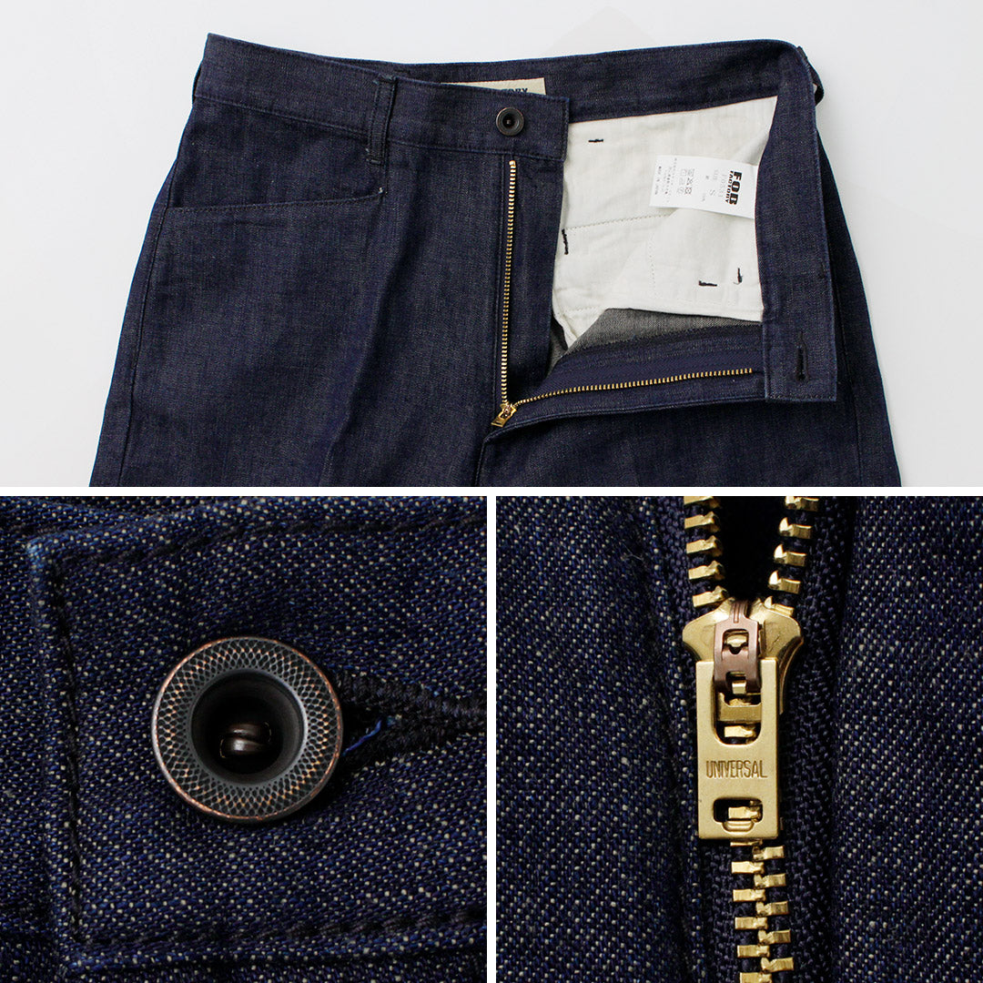 FOB FACTORY / Pantalon Frisco en jean F0531