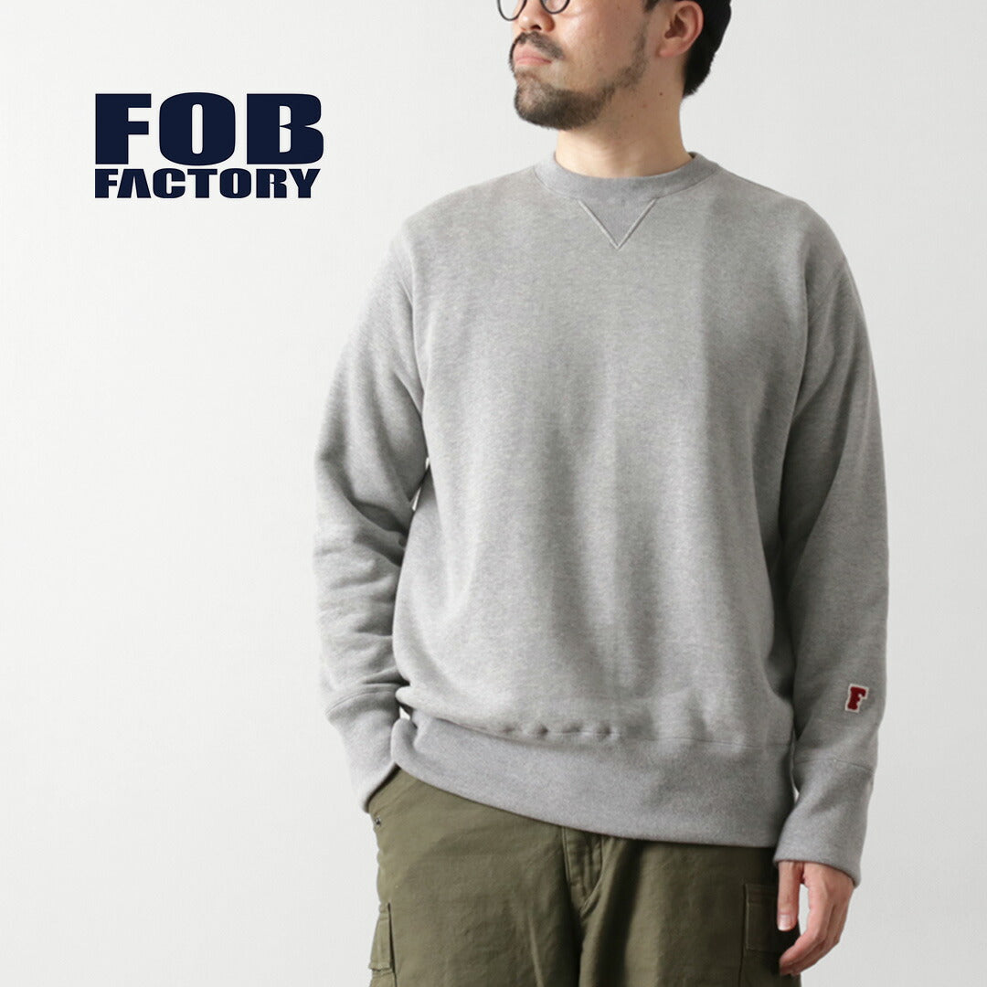 FOB FACTORY / F7098 圆领运动衫