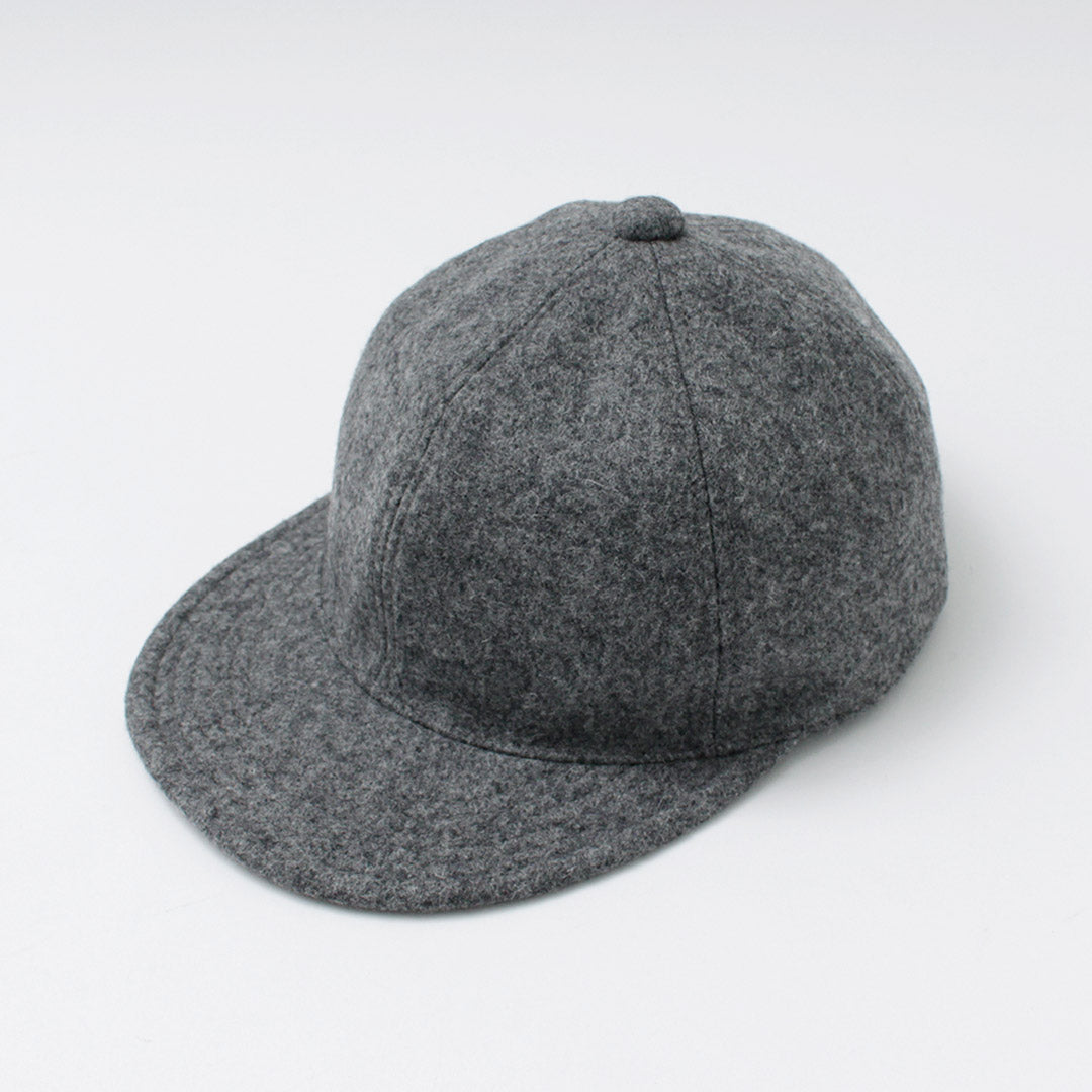 HIGHER / Melton Long Brim Cap