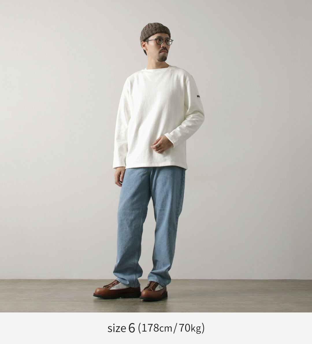 TIEASY / HDCS Sweat Chemise Basque Col Bateau
