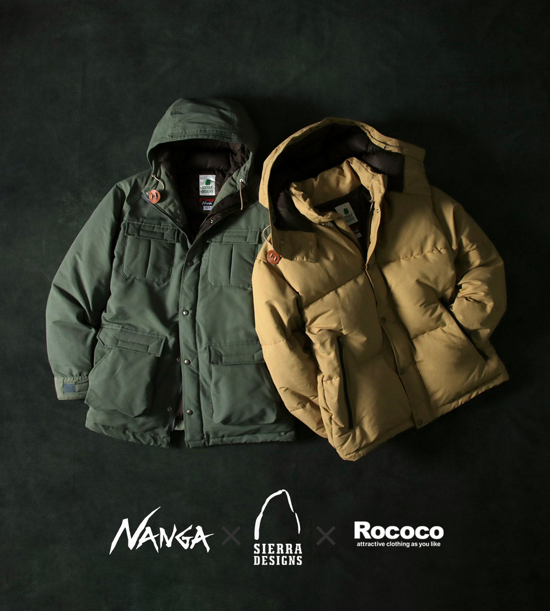 NANGA / SIERRA DESIGNS 合作 Cordura 60/40 Jam-Pack 羽绒服