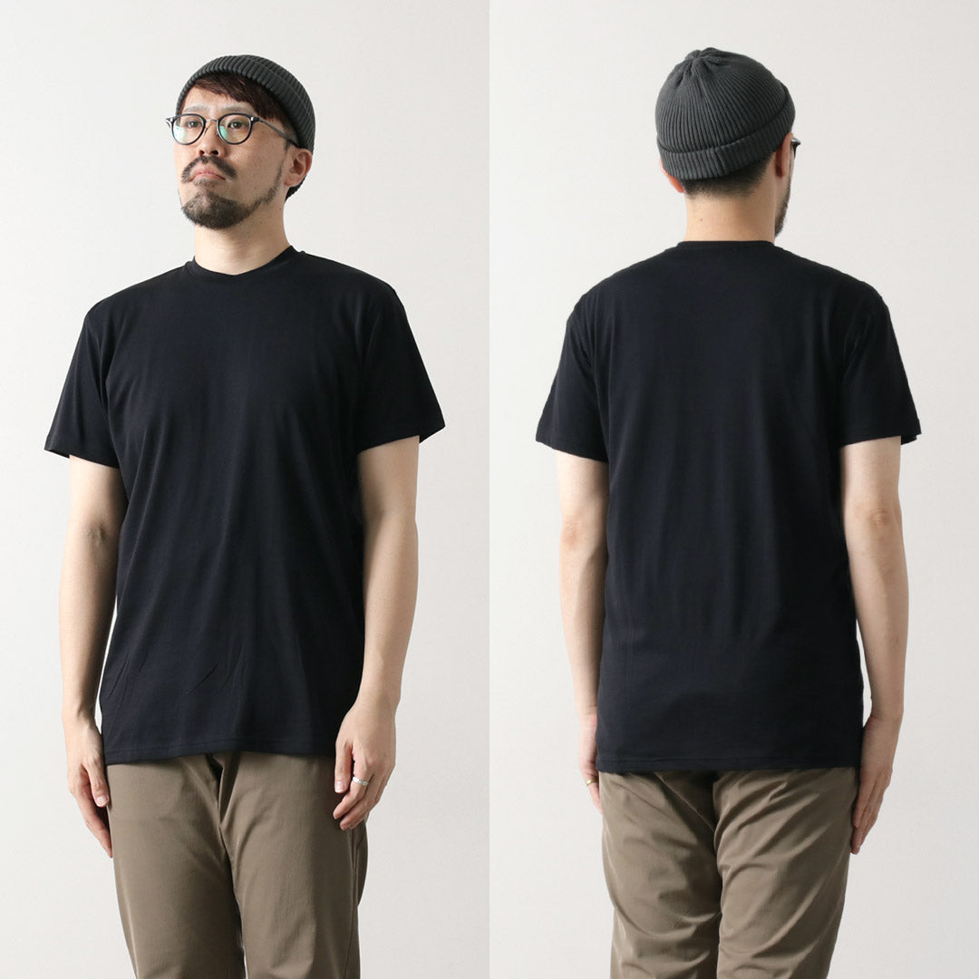 Fynelyne由Lifill / Cottony Short Sleeve Crew Neck T卹設計
