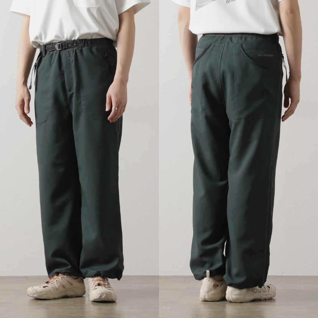 AND WANDER / Pantalon Vent
