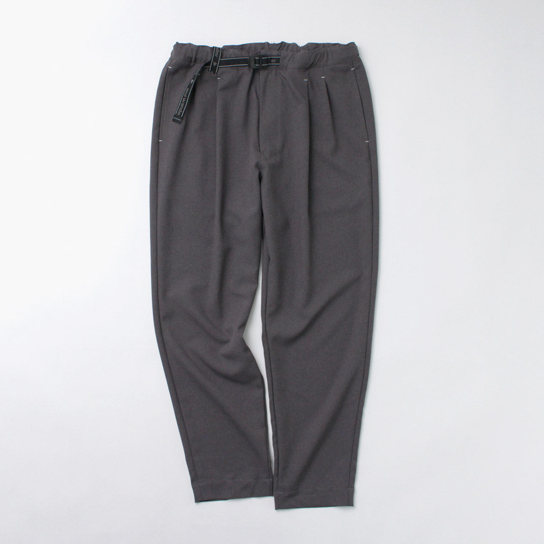 AND WANDER / PE Pantalon en sergé mélangé
