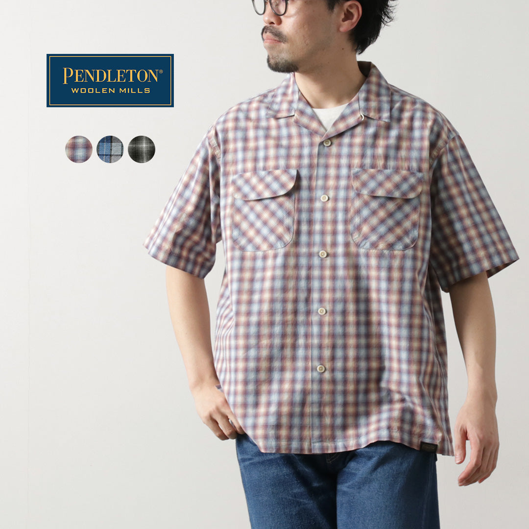 PENDLETON / 오픈 칼라 셔츠