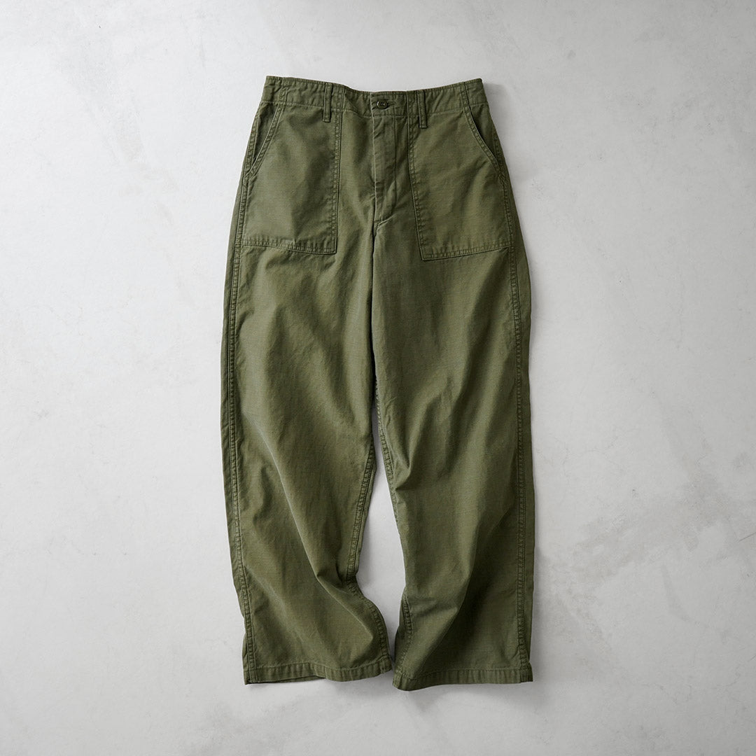 JAPAN BLUE JEANS / Wide Baker Pants 硫磺染色后缎