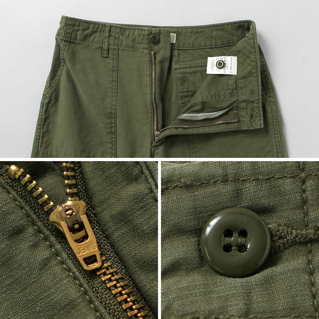 JAPAN BLUE JEANS / Wide Baker Pants 硫磺染色后缎