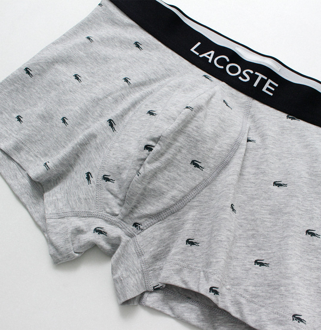 LACOSTE / 小號鱷魚紋 3 件裝平角短褲