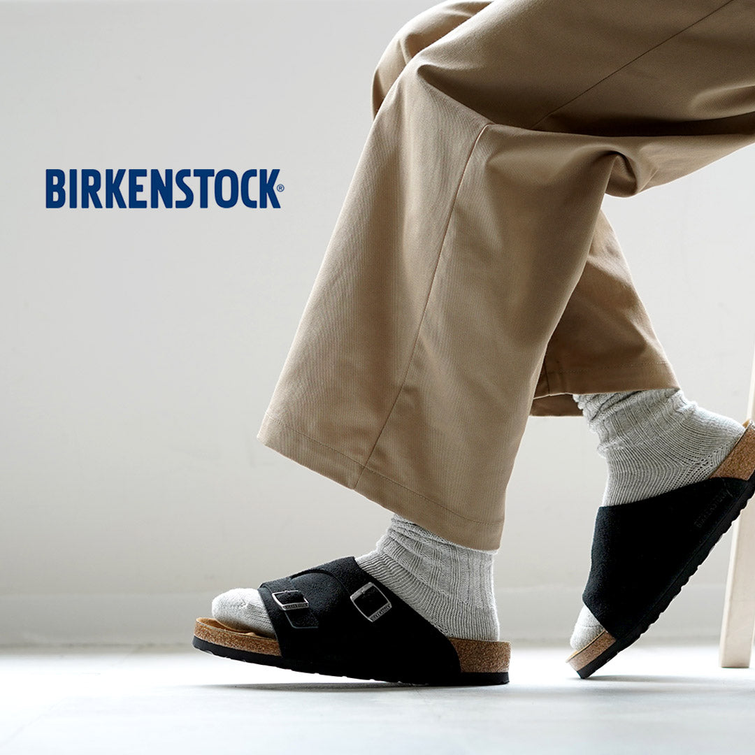 BIRKENSTOCK / Zurich 絨面革涼鞋