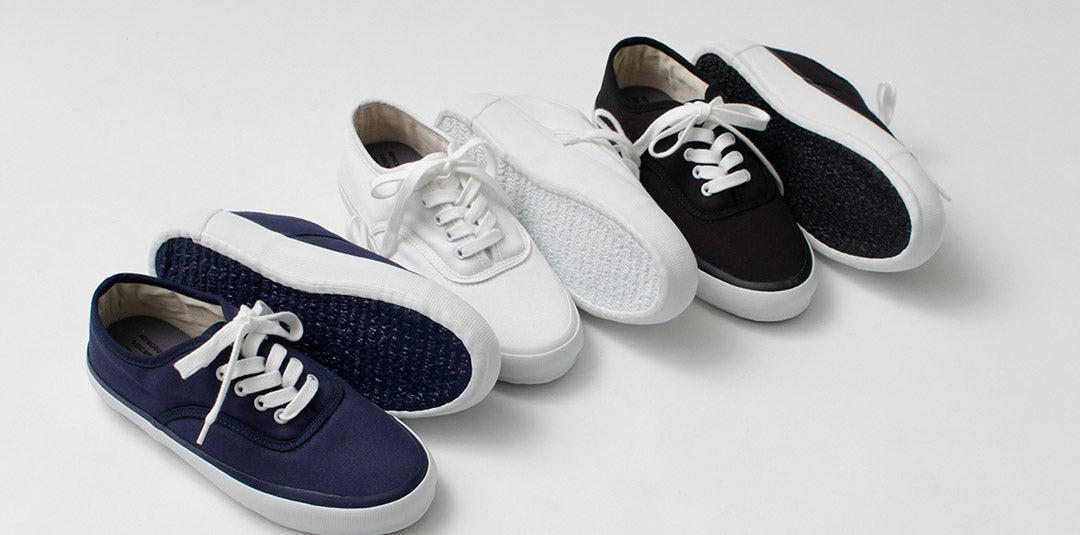 REPRODUCTION OF FOUND / US Navy Military Trainer Cotton Twill Sneakers