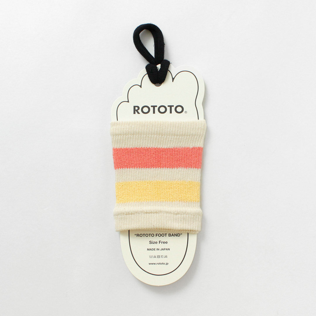 ROTOTO / 復古條紋腳帶