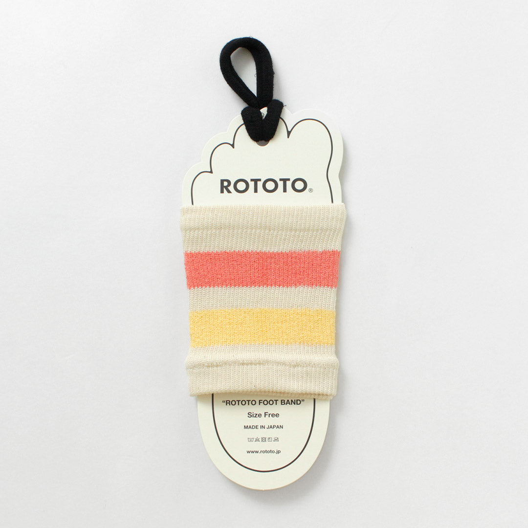ROTOTO / 復古條紋腳帶
