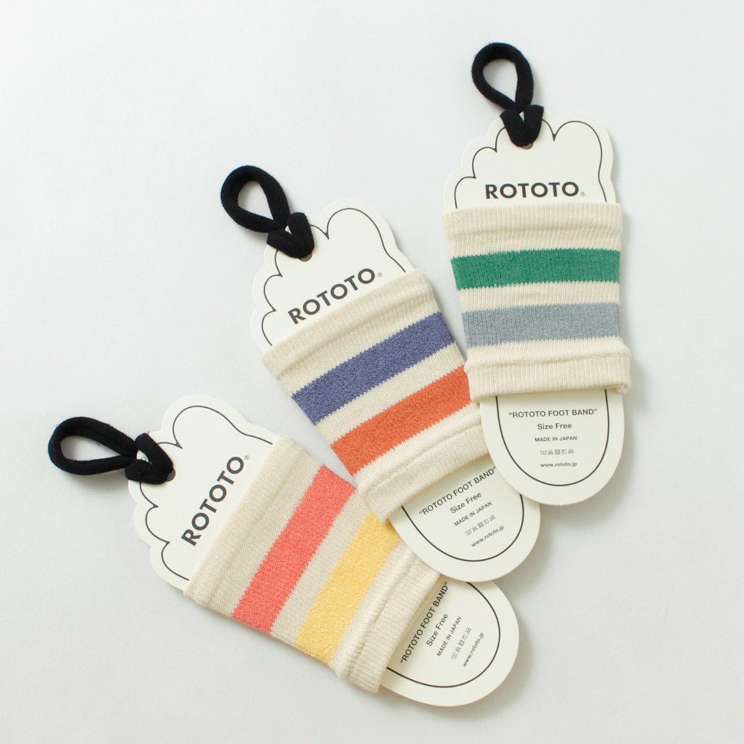 ROTOTO / 復古條紋腳帶