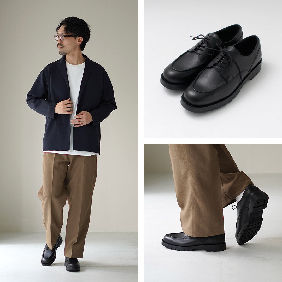 KLEMAN / Frodan U팁 브래처 가죽 슈즈