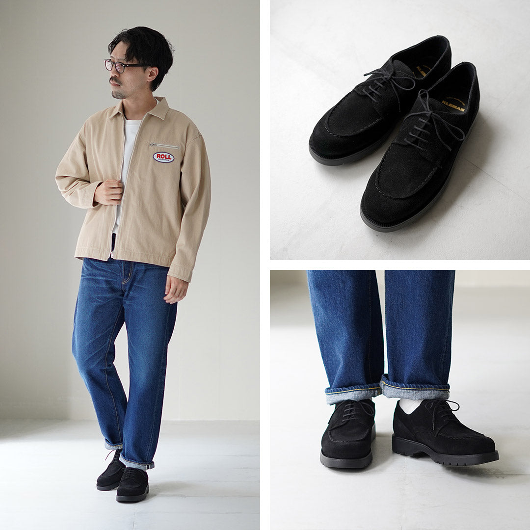 KLEMAN / Frodan U팁 브래처 가죽 슈즈
