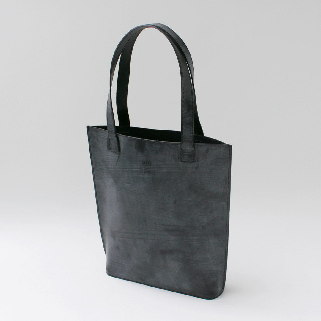 GLENROYAL / Bolso tote de cuero con brida alto