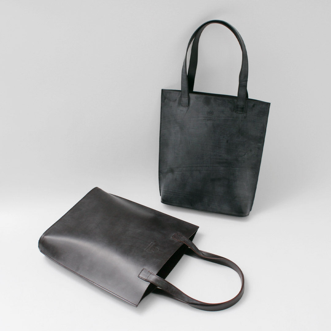 GLENROYAL / Bolso tote de cuero con brida alto