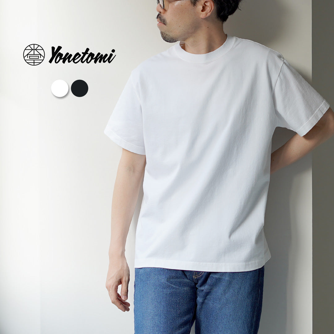 YONETOMI NEW BASIC / New Basic Short Sleeve T-Shirt
