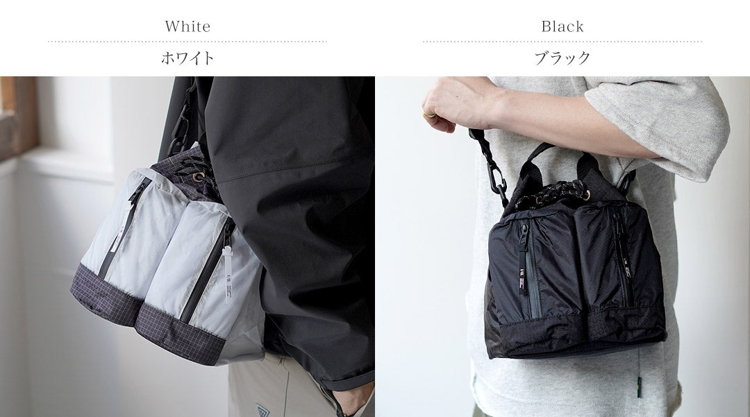 F/CE. / Cordura Sil 나일론 드로스트링 백