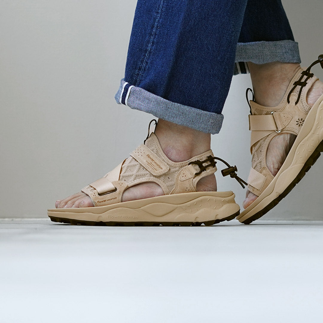 FLOWER MOUNTAIN / Nazca Diamond Mesh Sandals
