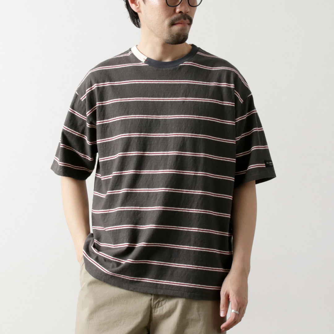 ILL ONE EIGHTY / 復古條紋T卹