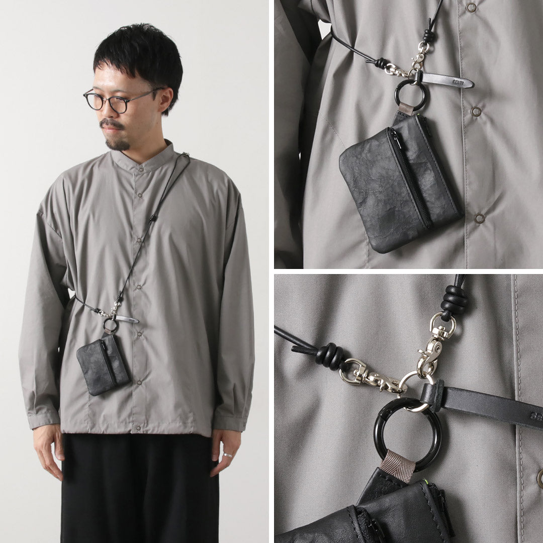 SENTI / Dyneema 皮革双拉链袋