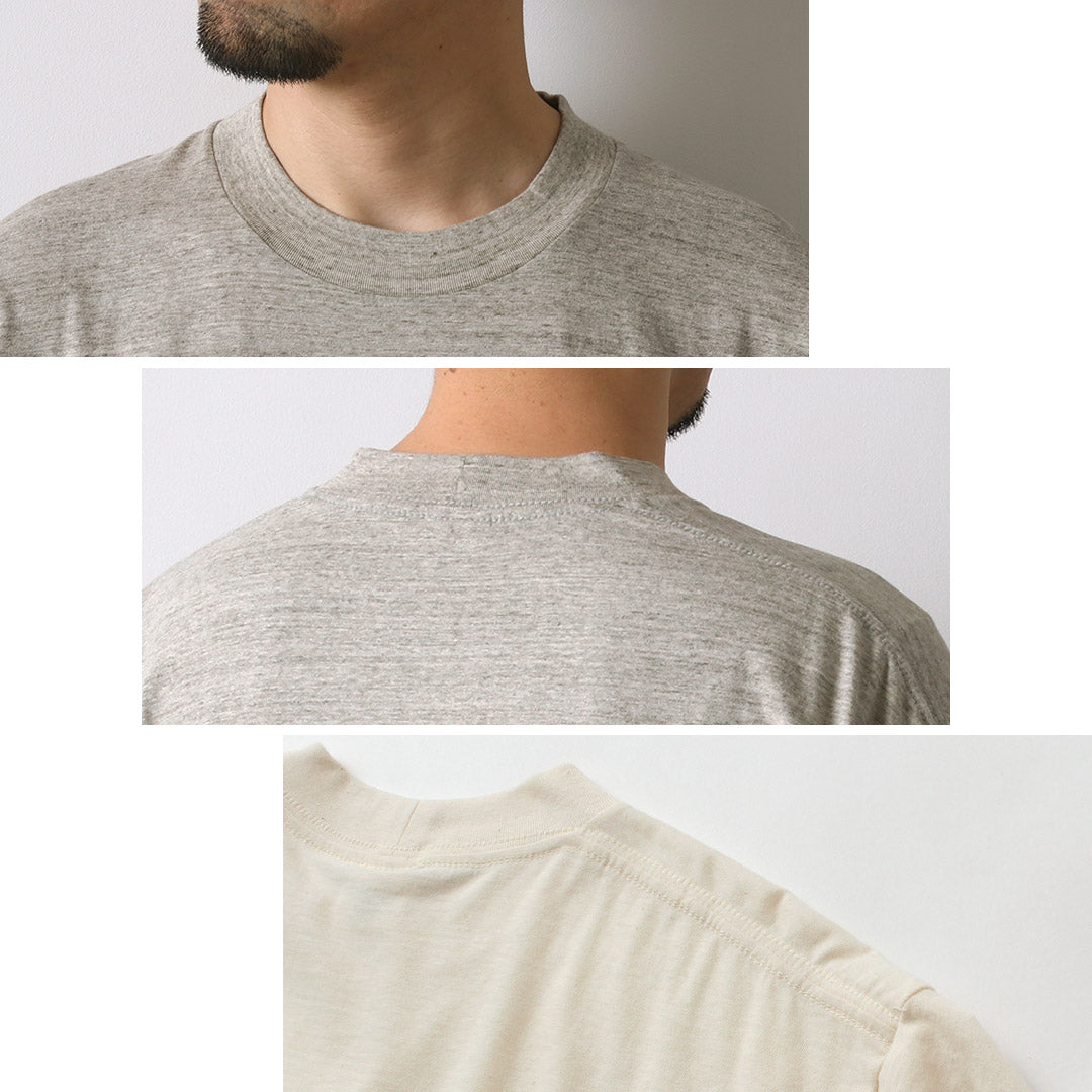 UNDYED / 언블리치 오가닉 코튼 티셔츠