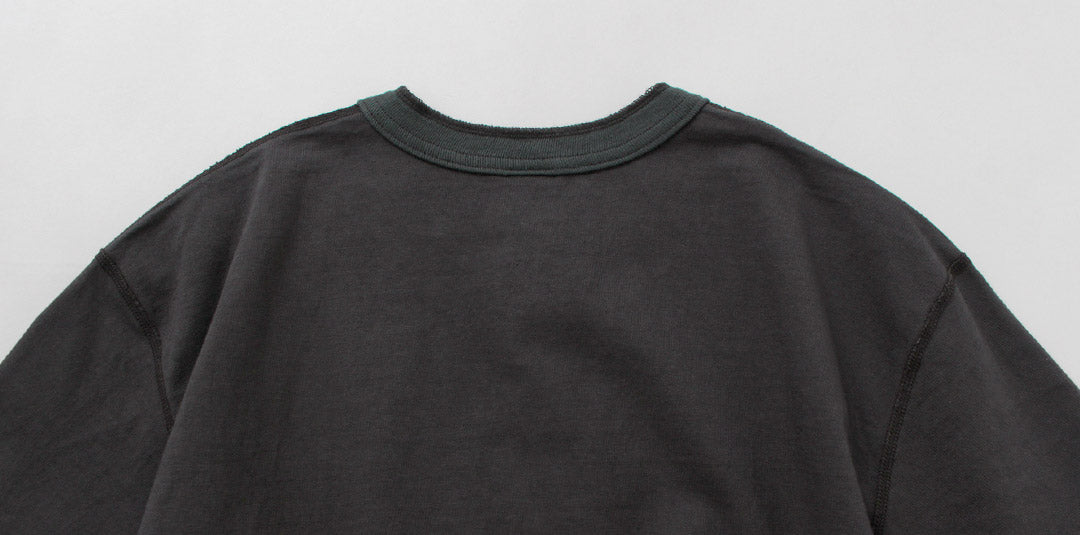 BARNS / Cozun Camiseta de manga corta con cuello Henry SP Buttonworks