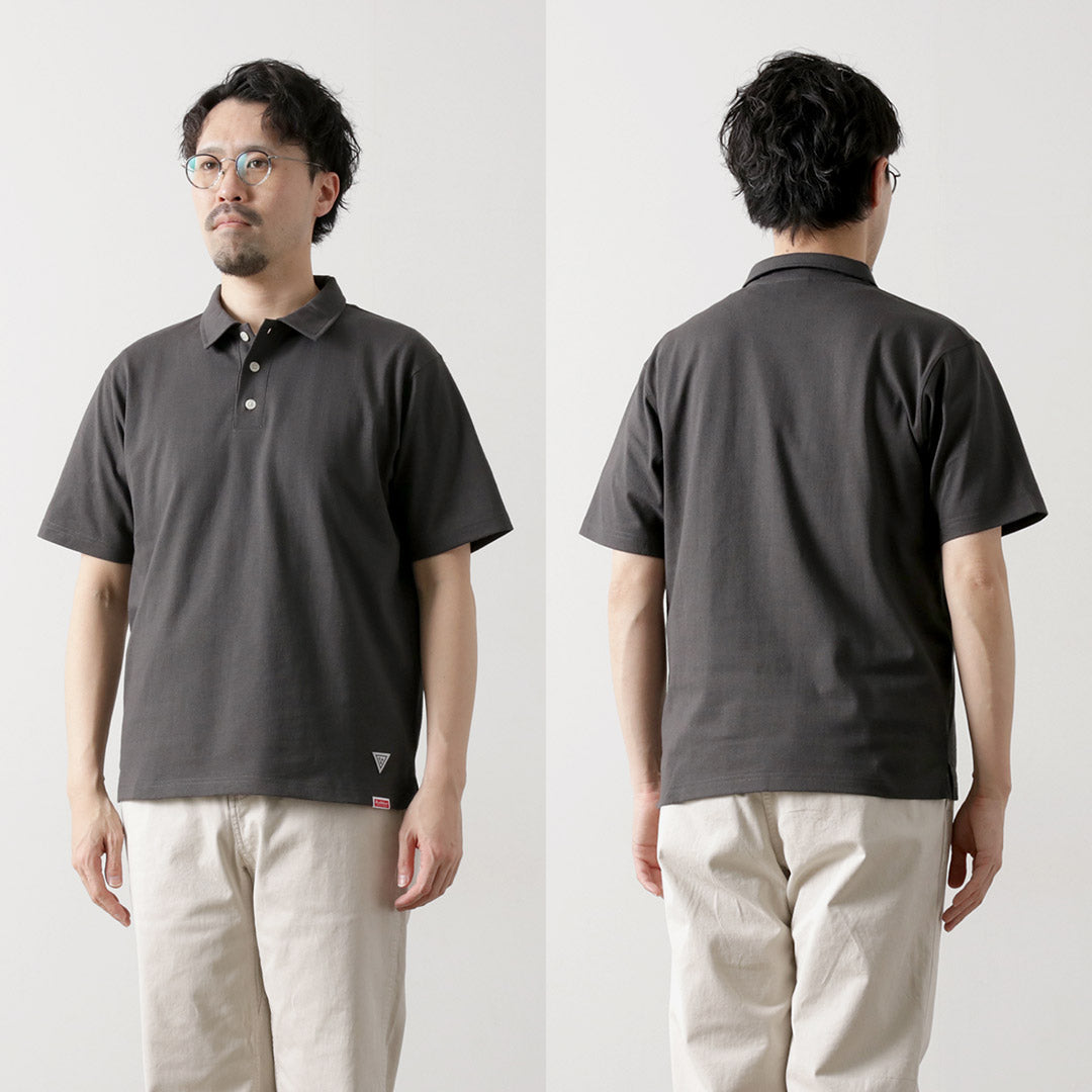 HEALTHKNIT / RAG 合作短袖 Polo 衫開口乾爽針織衫