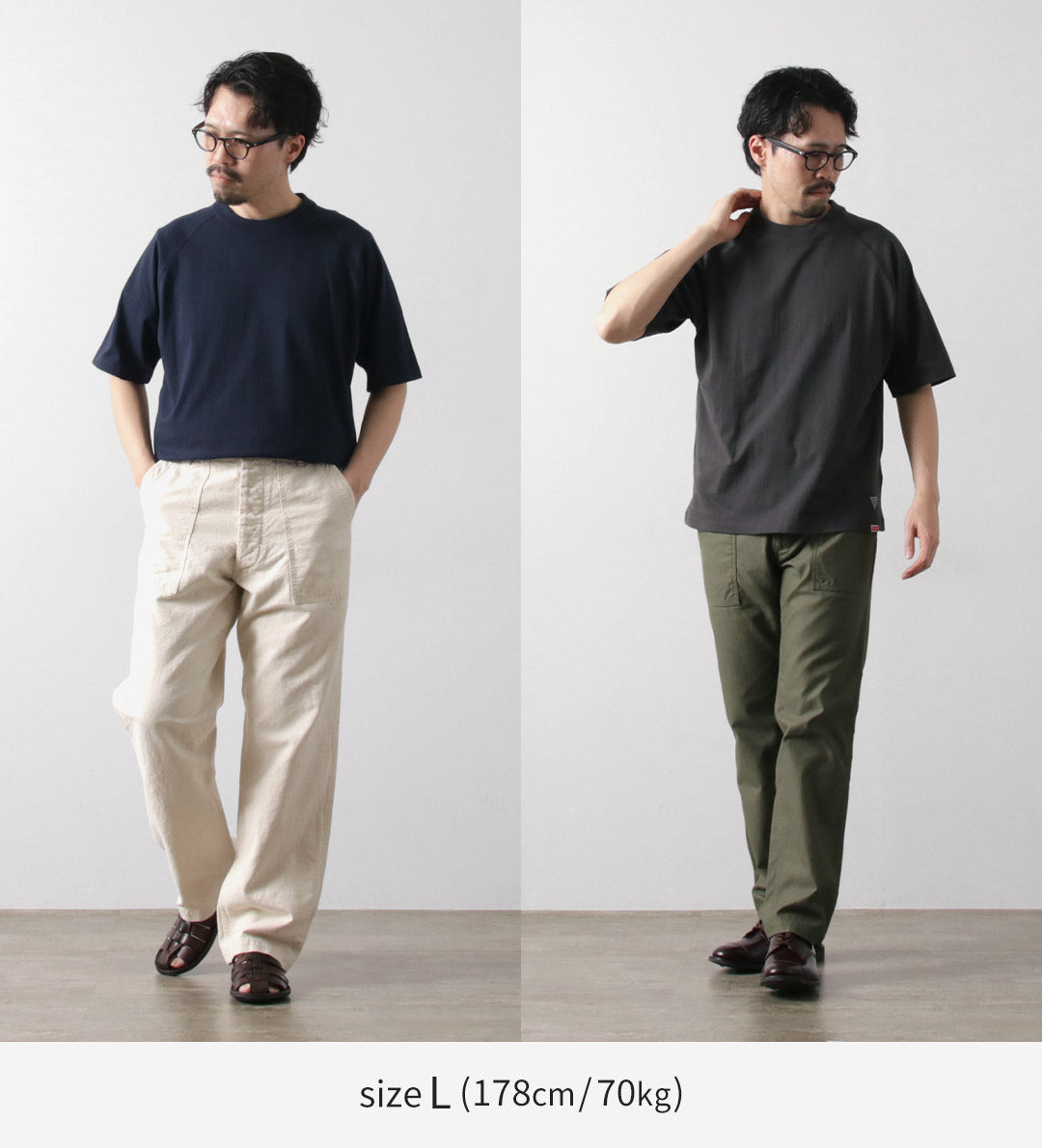 HEALTHKNIT / RAG 合作插肩短袖宽T恤 开尾干爽针织衫