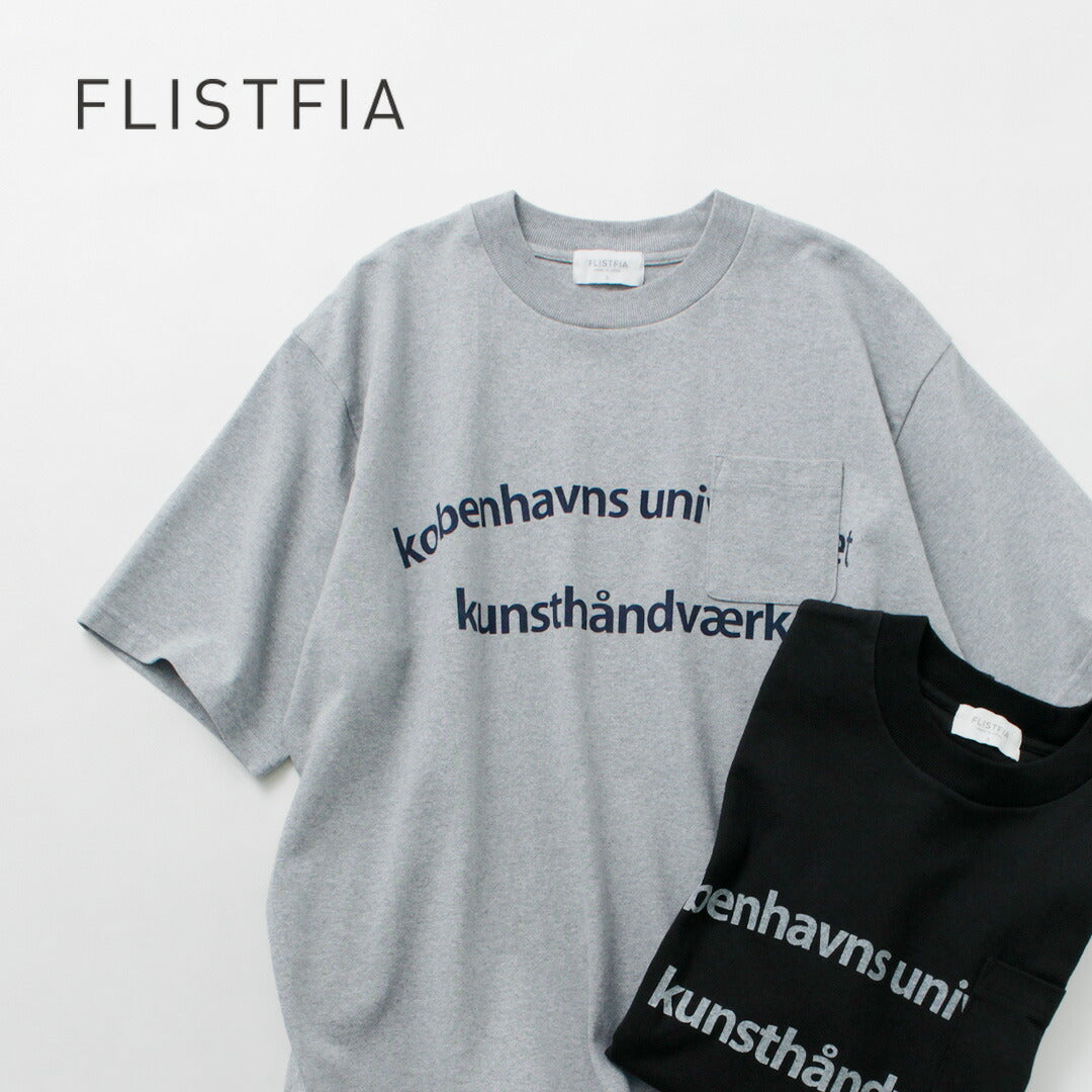 FLISFIA / Camiseta con bolsillo estampado