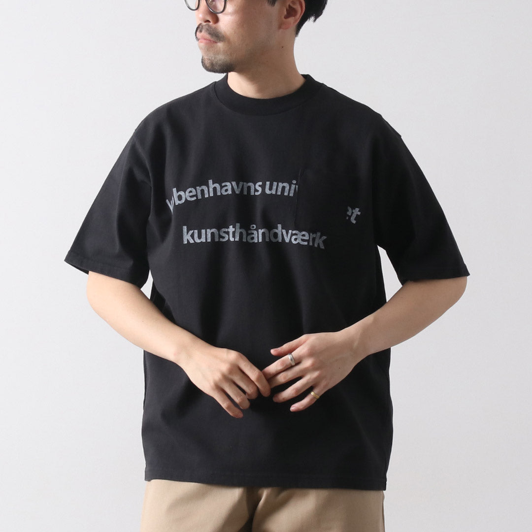 FLISFIA / Camiseta con bolsillo estampado