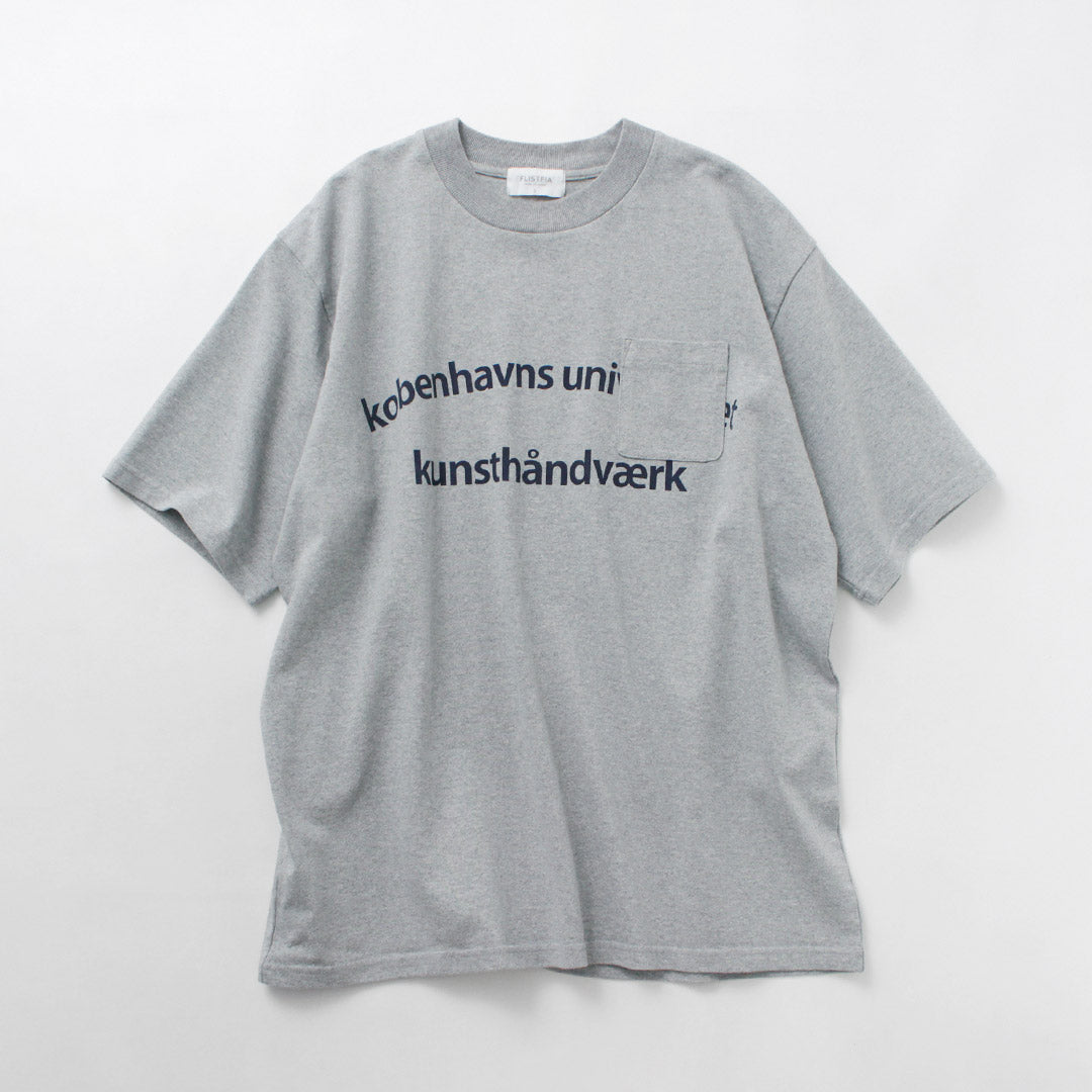 FLISFIA / Camiseta con bolsillo estampado