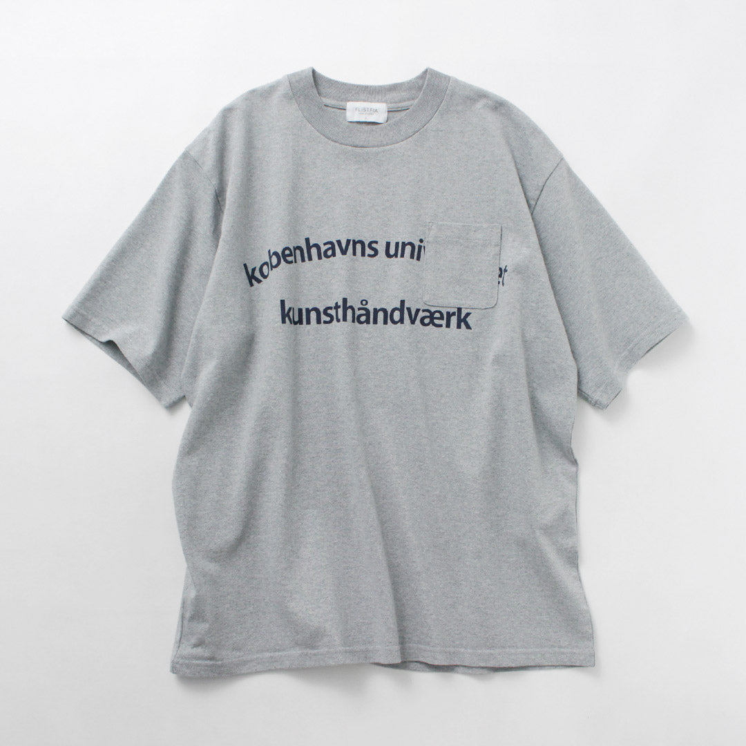 FLISFIA / Camiseta con bolsillo estampado