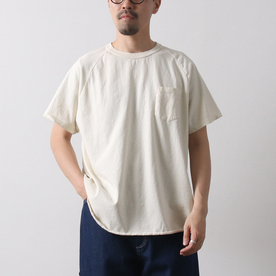 WALLA WALLA SPORT / 短袖口袋棒球T恤