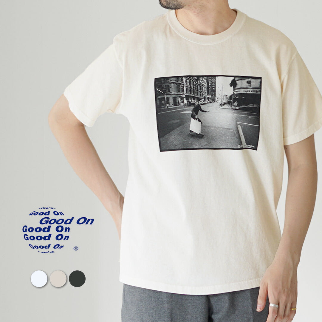BON SUR / Skater Manhattan Photo T-Shirt